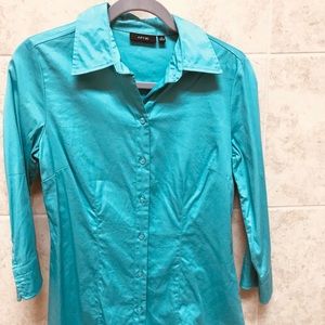 💥(3 for 20)Teal button down top